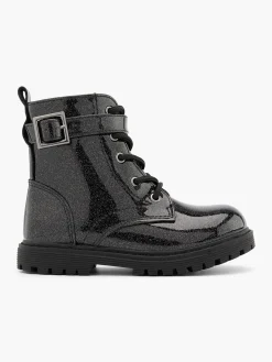 Best Toddler Girl Glitter Lace Up Boot With Inside Zip All Girls·Toddlers|Girls Shoes·Boots