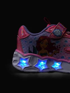 Toddler Girl Mermaid Trainer With Lights Kids All Girls·Kids|Girls Shoes·Light-Up Shoes