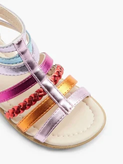 Sale Toddler Girl Multi Coloured Gladiator Sandal Kids All Girls·Kids|All Girls·Toddlers