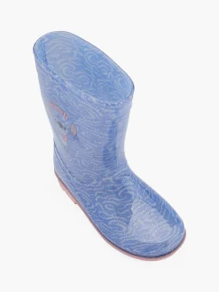 New Toddler Girls Stitch Wellies Girls Shoes·Wellies