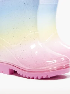 Toddler Rainbow Wellies Girls Shoes·Wellies