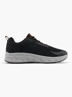 Best Black/ Lace Up Trainers Shoes·Comfort