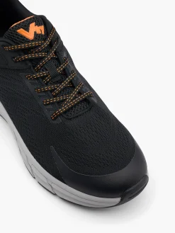 Best Black/ Lace Up Trainers Shoes·Comfort