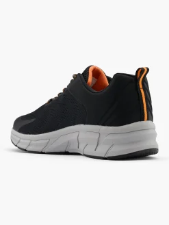 Best Black/ Lace Up Trainers Shoes·Comfort