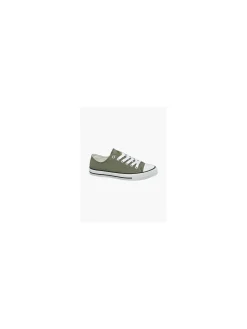 Hot Ladies Lace-up Canvas Trainers Women Trainers·Canvas Trainers|Loafers & Low Shoes·Canvas
