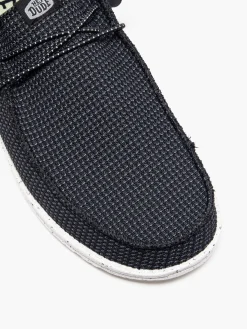 Outlet Wally Sport Black/White Casual Shoes Shoes·Canvas Shoes|Shoes·Slip-On Shoes
