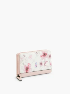Discount White and Floral Monogram Purse Women Other Accessories·Purses & Wallets