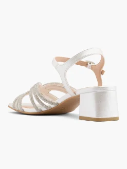 Online Diamante Strapped Heeled Sandal Women Sandals·Heeled Sandals