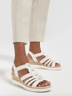 Hot Jewelled Comfort Gladiator Sandal Women Sandals·Comfort Sandals|Sandals·Gladiator Sandals