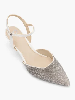 Best Jewelled Slingback Kitten Heel Women Heels·Kitten Heels