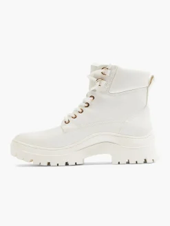 Best Lace Up Ankle Boot with Embossed Monogram Detail Women Boots·Lace-Up Boots|Boots·Ankle Boots