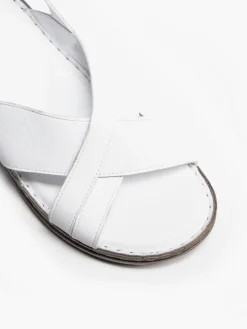 Discount Leather Cross Strapped Comfort Sandal Women Sandals·Comfort Sandals|Loafers & Low Shoes·Comfort