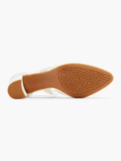 Online Leather Elasticated Strap Block Heel Women Heels·Block Heels