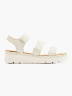 Discount White Multi Strapped Chunky Sandal Women Sandals·Chunky Sandals|Sandals·Heeled Sandals