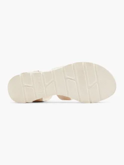 Discount White Multi Strapped Chunky Sandal Women Sandals·Chunky Sandals|Sandals·Heeled Sandals