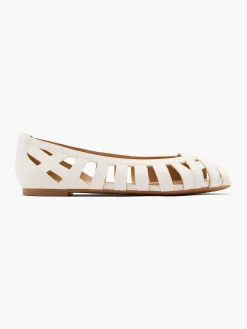 Discount Open Toe Cut Out Ballet Pump Women Loafers & Low Shoes·Ballet Pumps