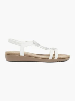 New Sandal With Flower Detail Women Sandals·Flat Sandals