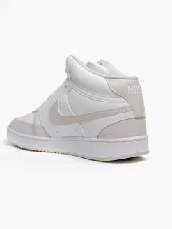 Clearance /Beige Court Vision Mid Trainers Women Trainers·High Top Trainers|Trainers·Nike