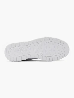 Sale White//Orange Lace- Up Trainers Women Trainers·Sports Trainers