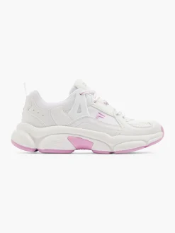Discount White/Pink Runner Trainers Women Trainers·Chunky Trainers