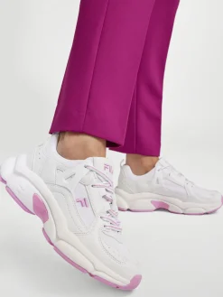 Discount White/Pink Runner Trainers Women Trainers·Chunky Trainers