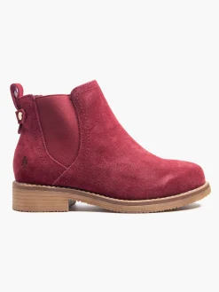 Sale Wine Ankle Chelsea Boot Women Boots·Leather Boots|Boots·Chelsea Boots