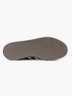 New Womens White/Black/ VL Court Base Trainers Women Trainers·Sports Trainers|Trainers·Adidas