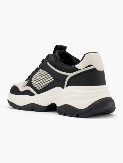 Women's Black/Beige Chunky Trainer Women Trainers·Chunky Trainers