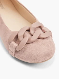Best Women's Chain Detail Slip On Women Loafers & Low Shoes·Ballet Pumps