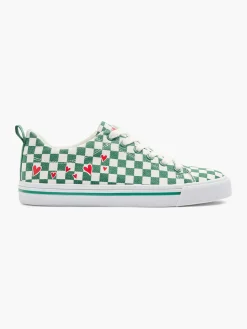 Women's Check Canvas Trainers Women Trainers·Canvas Trainers|Loafers & Low Shoes·Canvas
