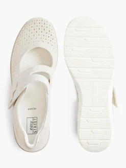 Clearance Womens Lightweight Wedge Casual Shoe with Touch Fastening Women Loafers & Low Shoes·Comfort