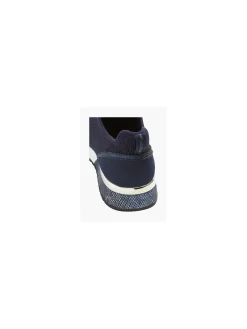 Hot Women's Navy Slip On Trainer Women Trainers·Slip On Trainers