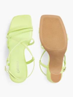 Sale Yellow Heeled Sandal Women Heels·High Heels